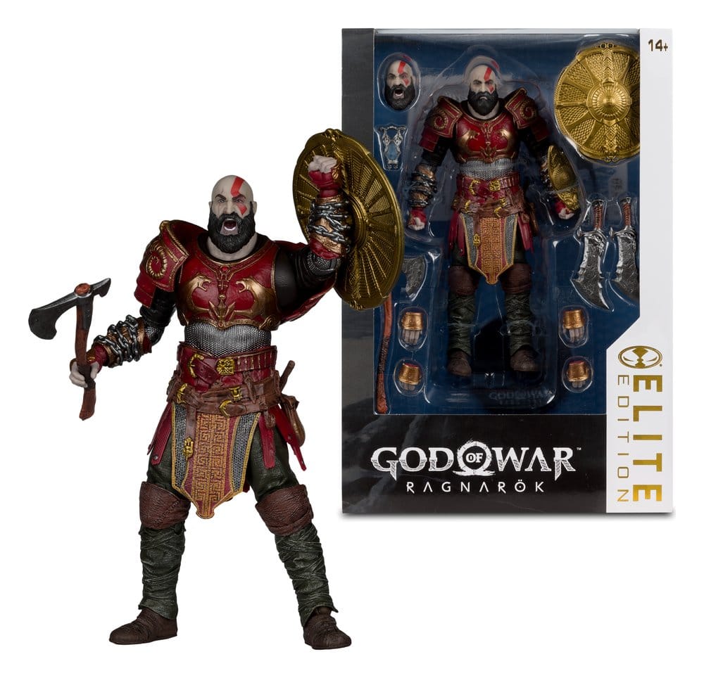God of War McFarlane Elite Edition figurine Kratos 18 cm