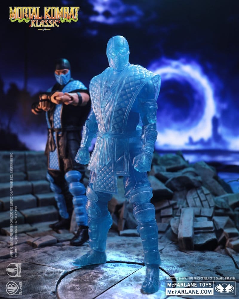 Mortal Kombat Klassic figurine Sub-Zero (Ice Clone) 18 cm