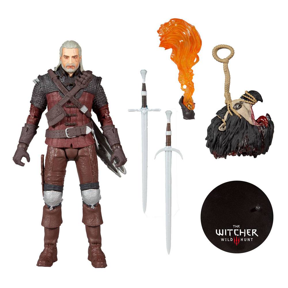The Witcher 3: Wild Hunt figurine Geralt of Rivia (Wolf Armor) 18 cm