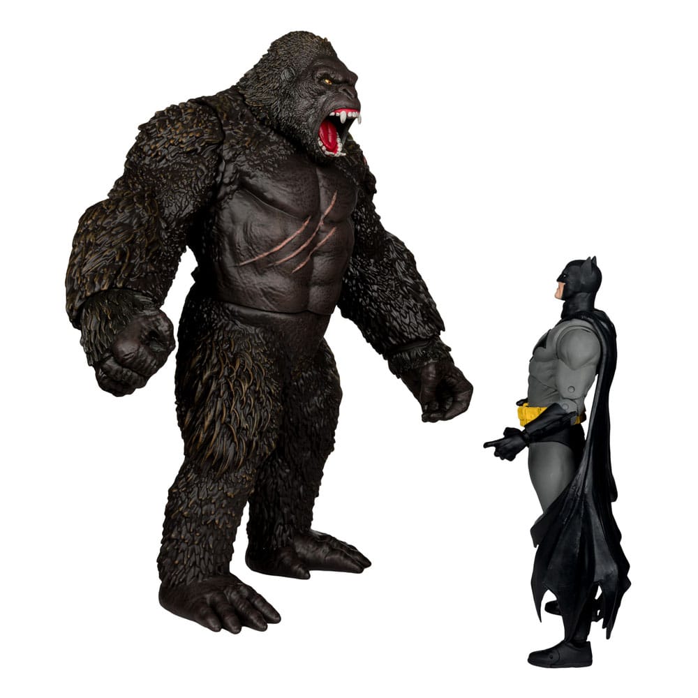 DC Justice League Monsterverse DC Multiverse pack de 2 figurines Batman & Kong 29 cm