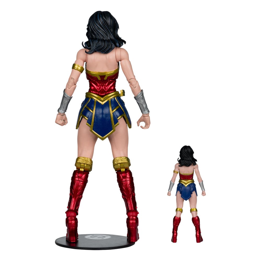 DC Justice League Monsterverse DC Multiverse pack de 2 figurines Wonder Woman Vs. Atomic Blast Godzilla 18 cm