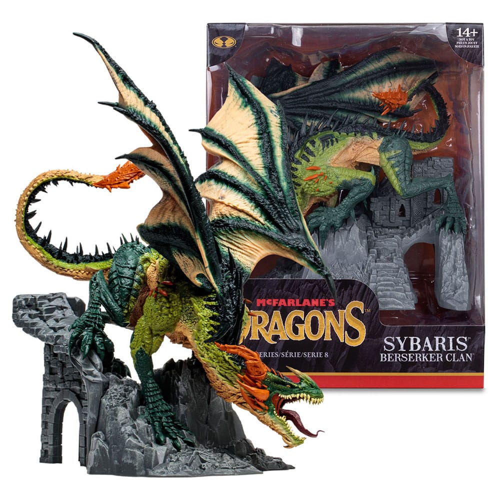 McFarlane´s Dragons série 8 figurine Berserker Clan 15 cm
