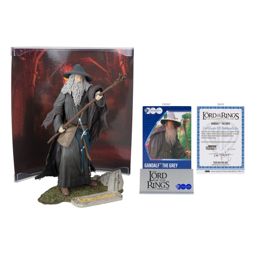 Le Seigneur des Anneaux Movie Maniacs Gandalf 18 cm