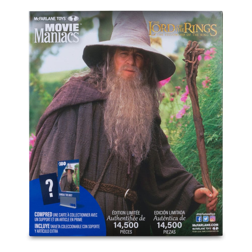 Le Seigneur des Anneaux Movie Maniacs Gandalf 18 cm