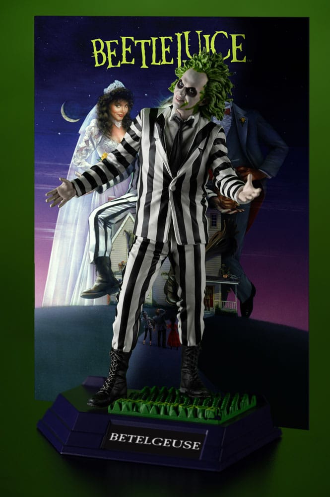 Beetlejuice statuette PVC Movie Maniacs Beetlejuice 17 cm