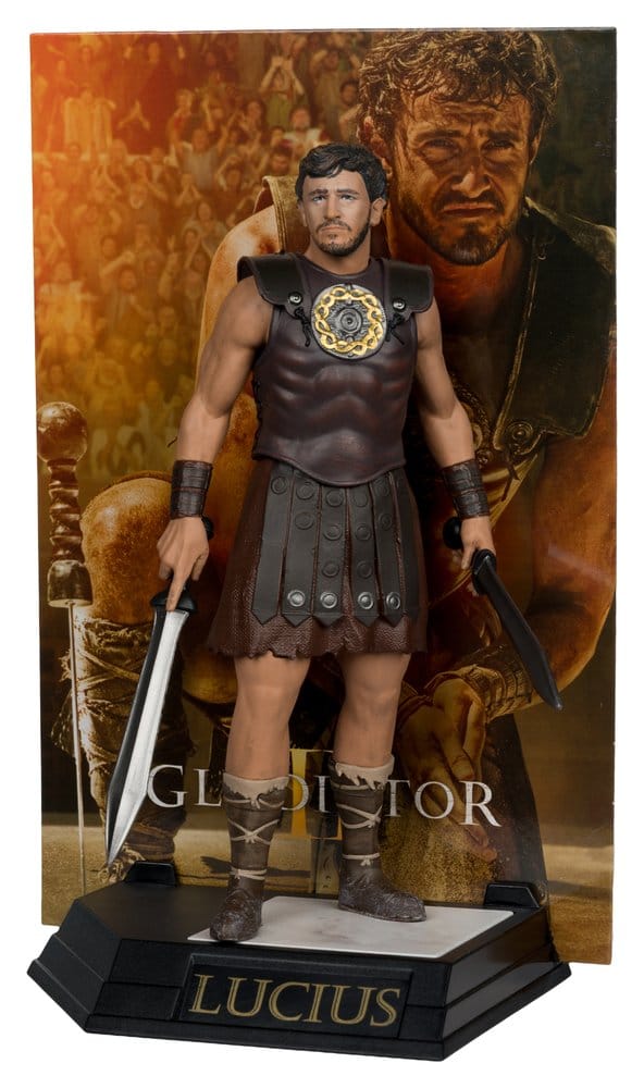 Gladiator 2 figurine Movie Maniacs Lucius 16 cm