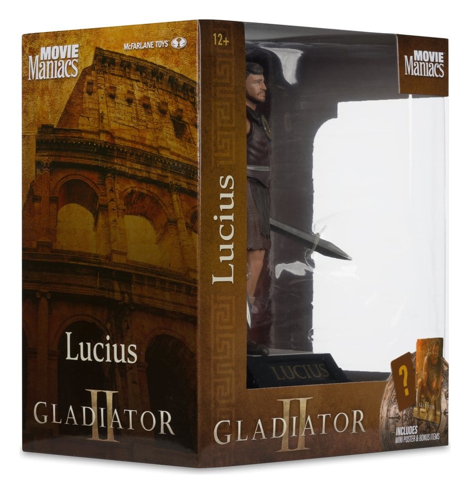 Gladiator 2 figurine Movie Maniacs Lucius 16 cm
