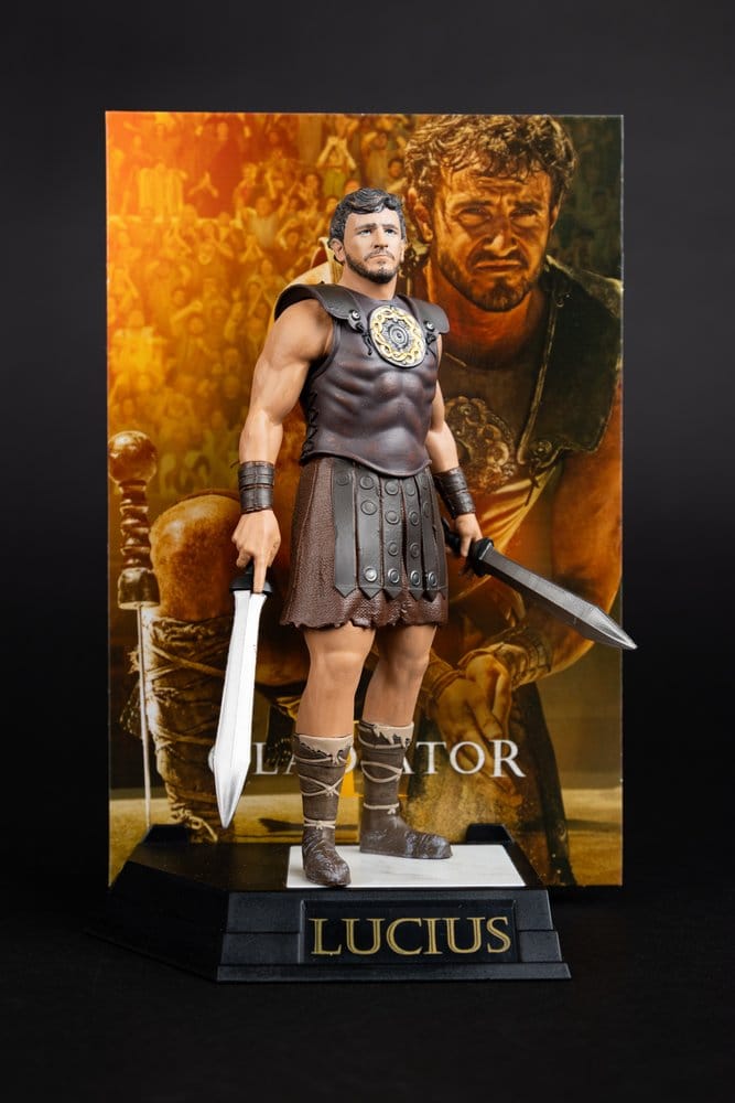 Gladiator 2 figurine Movie Maniacs Lucius 16 cm