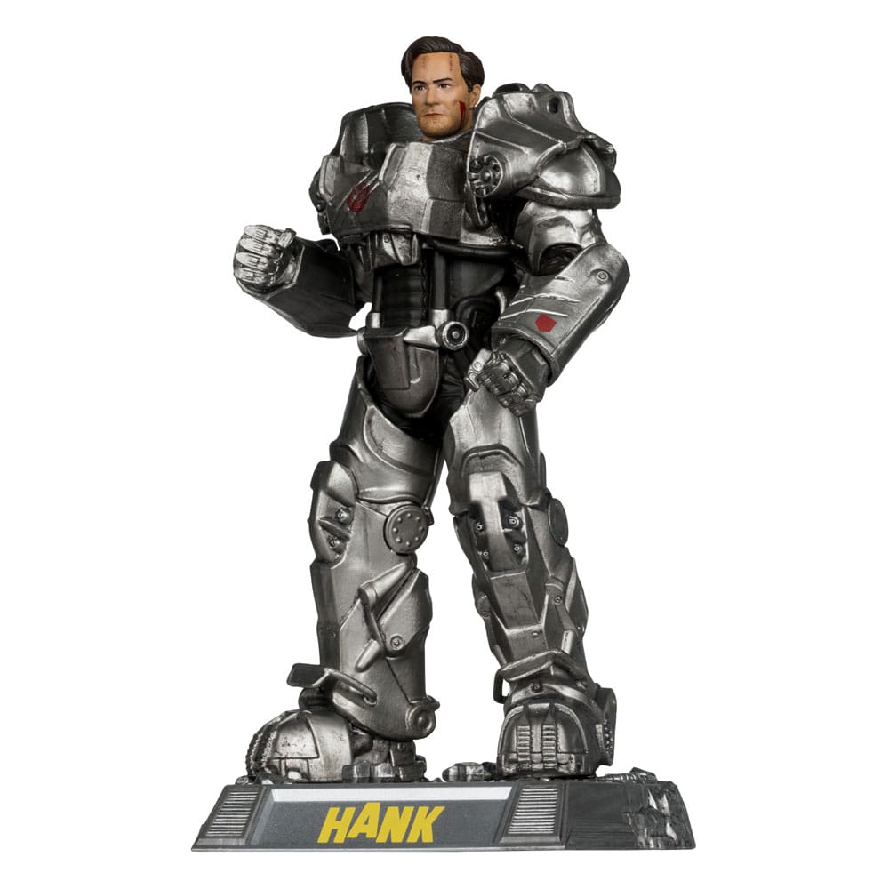 Fallout figurine Movie Maniacs Hank Maclean (Season 2) (Red Platinum Edition) 17 cm