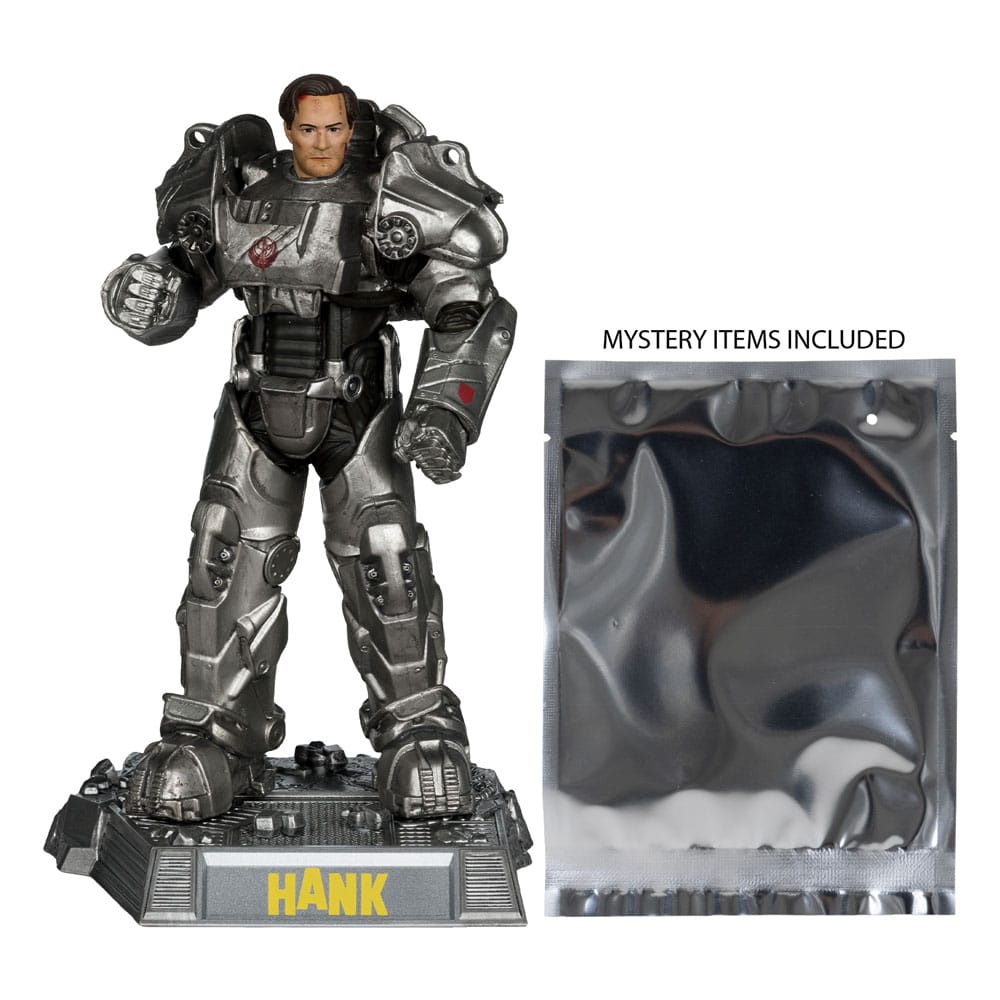 Fallout figurine Movie Maniacs Hank Maclean (Season 2) (Red Platinum Edition) 17 cm