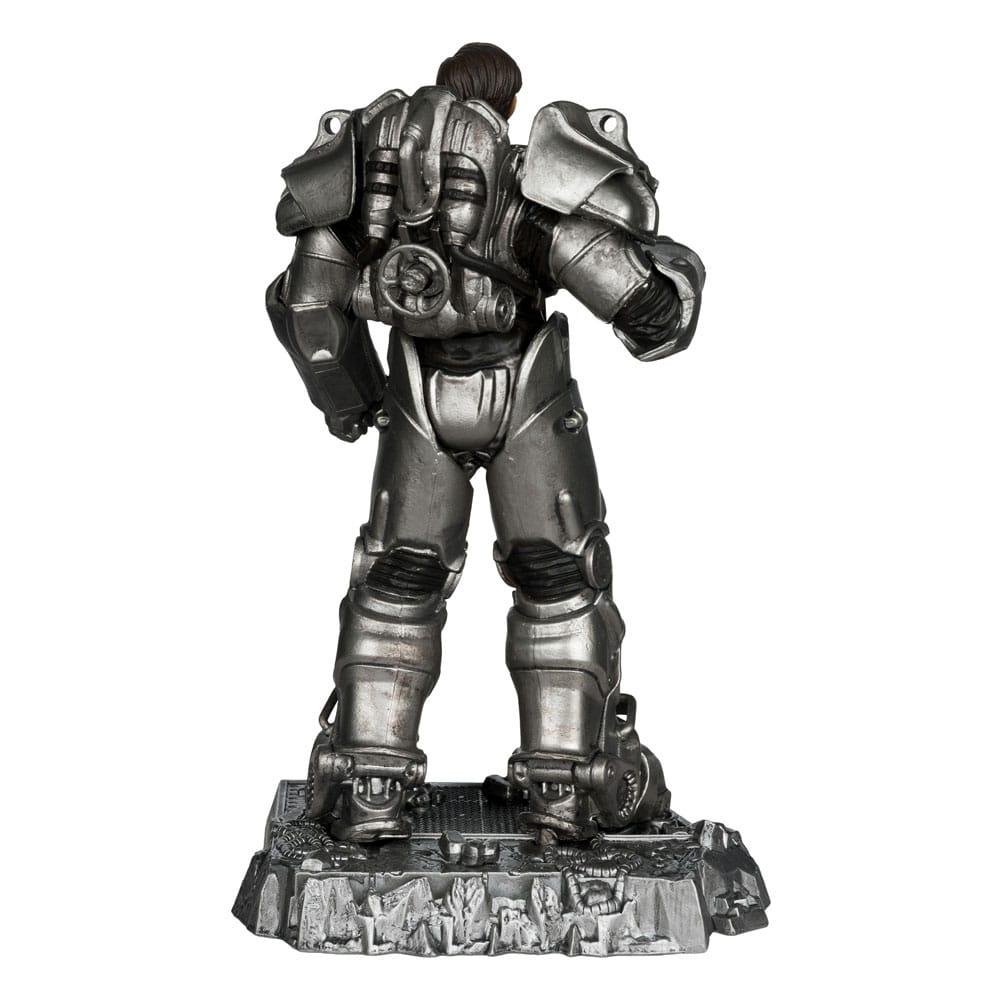 Fallout figurine Movie Maniacs Hank Maclean (Season 2) (Red Platinum Edition) 17 cm