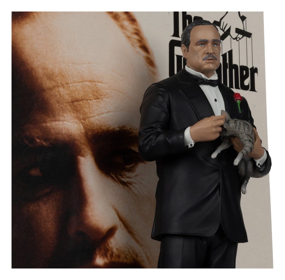 Le Parrain Movie Maniacs figurine Don Corleone 17 cm