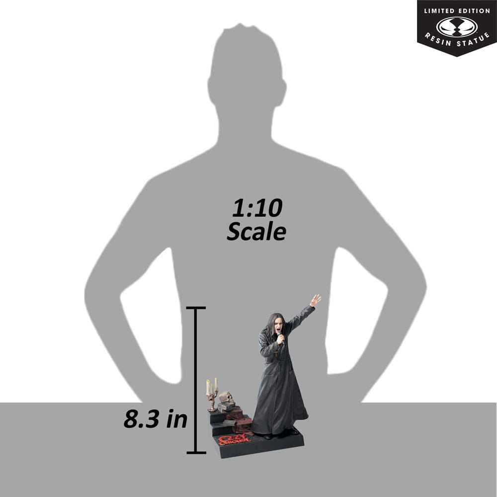 Ozzy Osbourne statuette 1/10 Music Maniacs Ozzy Osbourne 21 cm