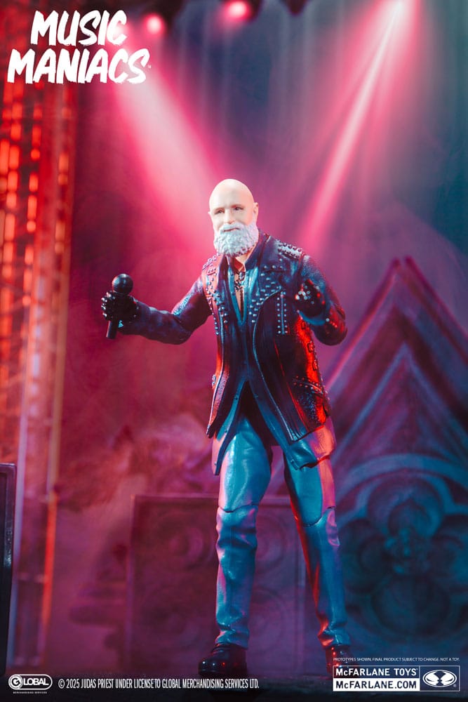 Judas Priest Music Maniacs Heavy Metal figurine Rob Halford 15 cm