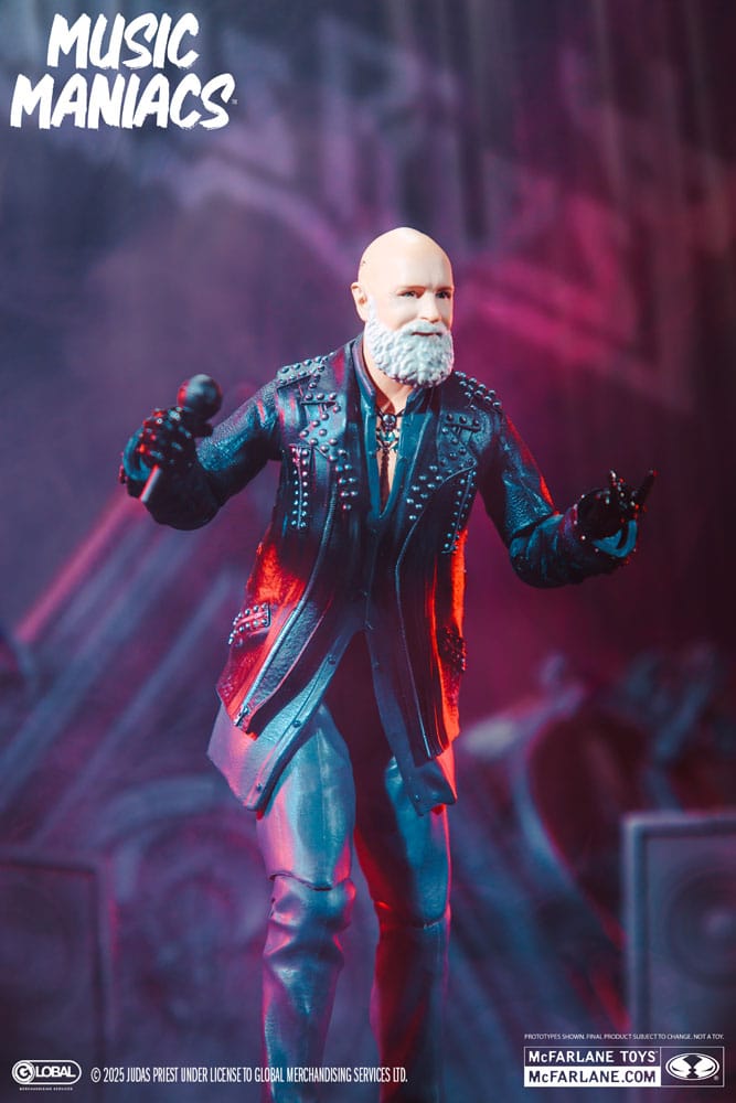 Judas Priest Music Maniacs Heavy Metal figurine Rob Halford 15 cm