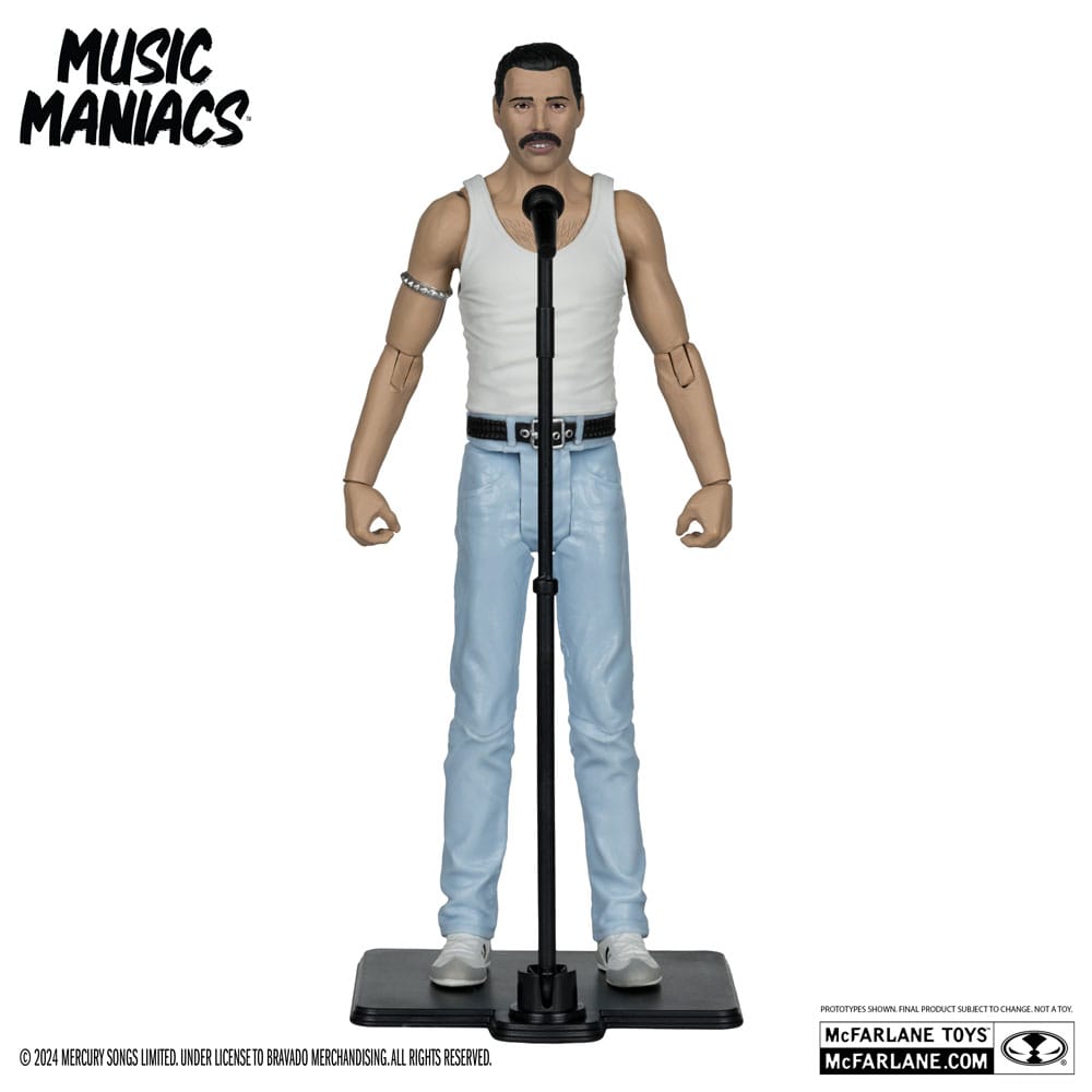 Music Maniacs Rock figurine Freddy Mercury 15 cm
