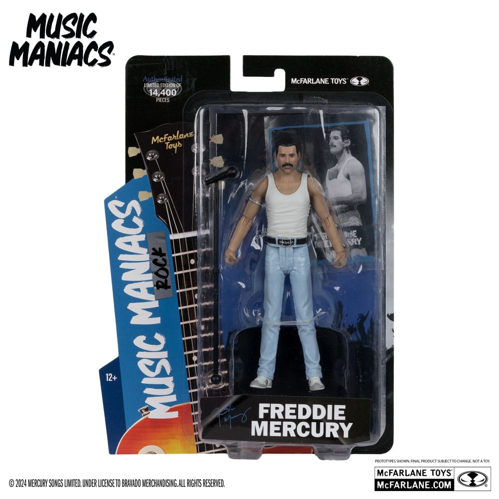Music Maniacs Rock figurine Freddy Mercury 15 cm