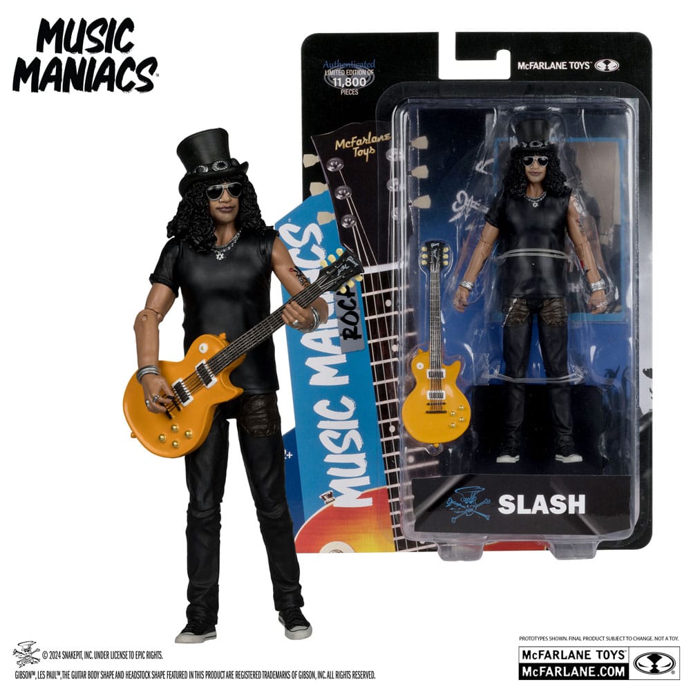Music Maniacs Rock figurine Slash 15 cm