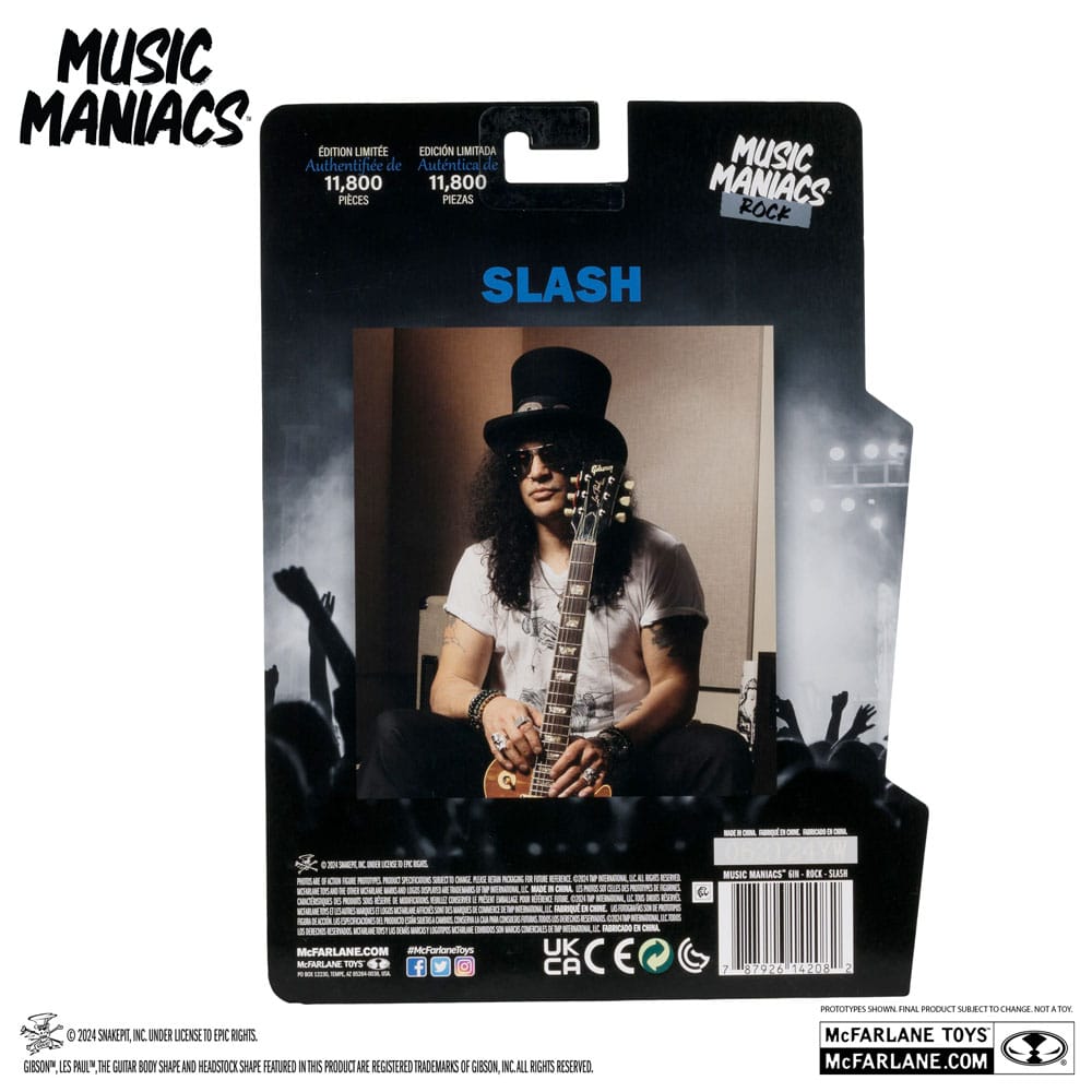 Music Maniacs Rock figurine Slash 15 cm