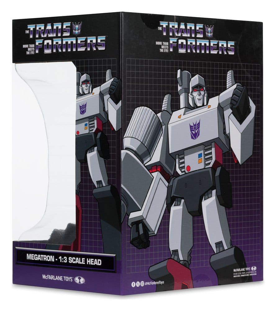 Transformers mini réplique Tête 1/3 Megatron 18 cm