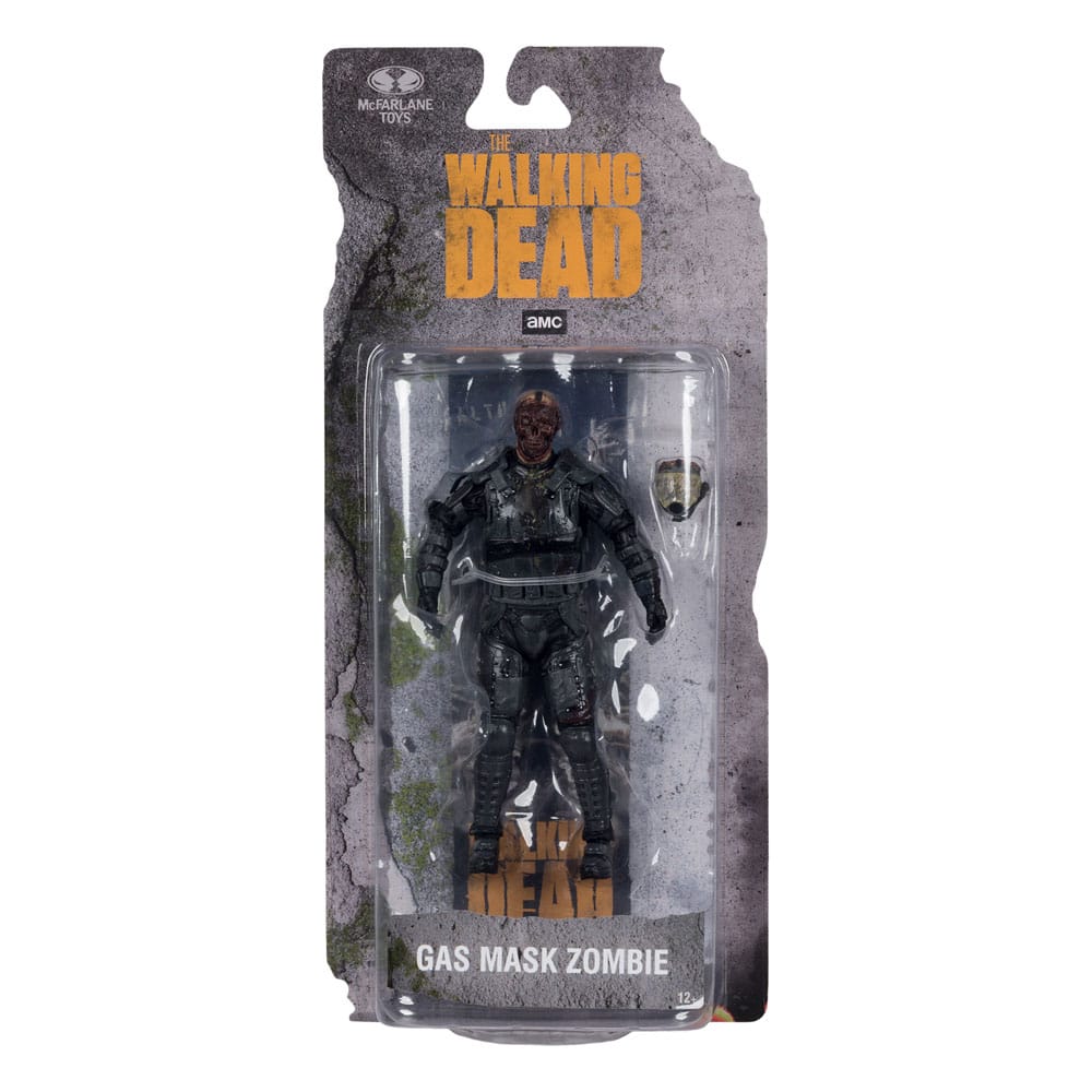 The Walking Dead figurine Gas Mask Zombie (Season 4) 13 cm