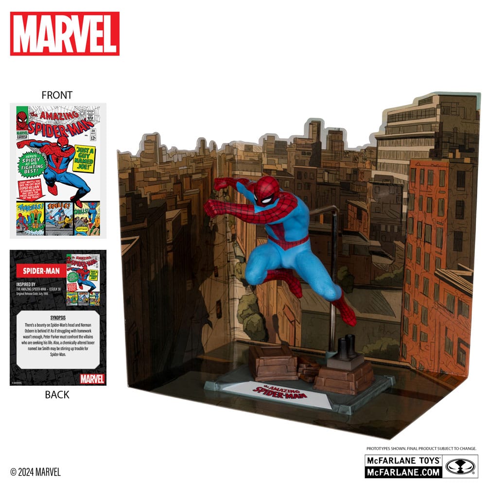 Marvel Collection statuette PVC 1/10 Spider-Man (The Amazing Spider-Man #38) (Gold Label) 15 cm