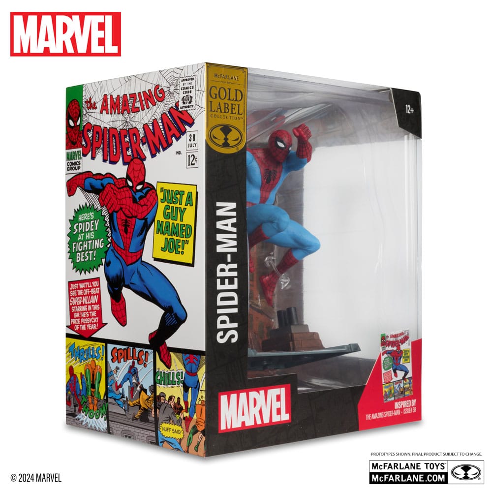 Marvel Collection statuette PVC 1/10 Spider-Man (The Amazing Spider-Man #38) (Gold Label) 15 cm