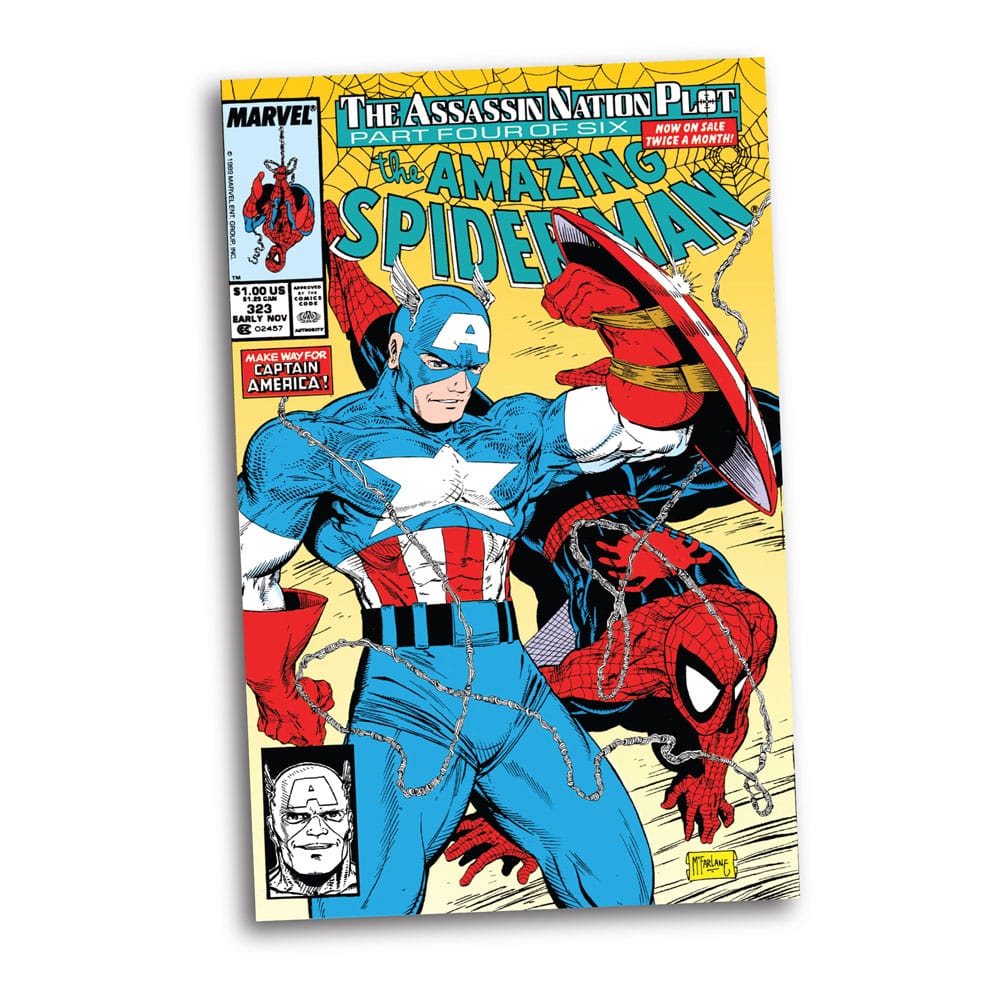Marvel PVC statuette PVC 1/6 Captain America (The Amazing Spider-Man #323) 28 cm