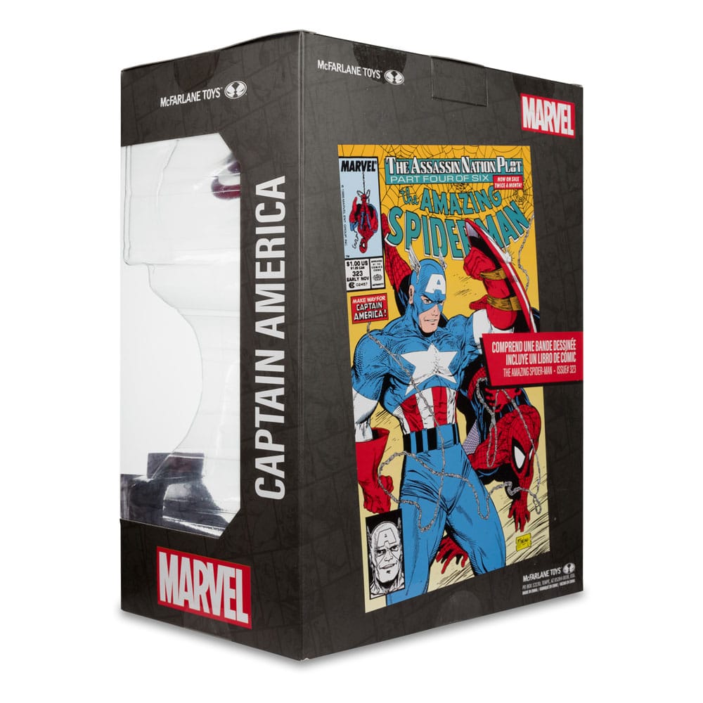 Marvel PVC statuette PVC 1/6 Captain America (The Amazing Spider-Man #323) 28 cm