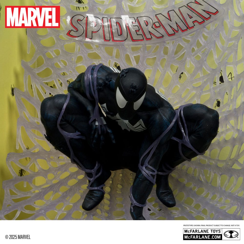 Marvel Collection statuette PVC 1/6 Spider-Man (Spider-Man #1)(Black Suit)(Chase) 15 cm