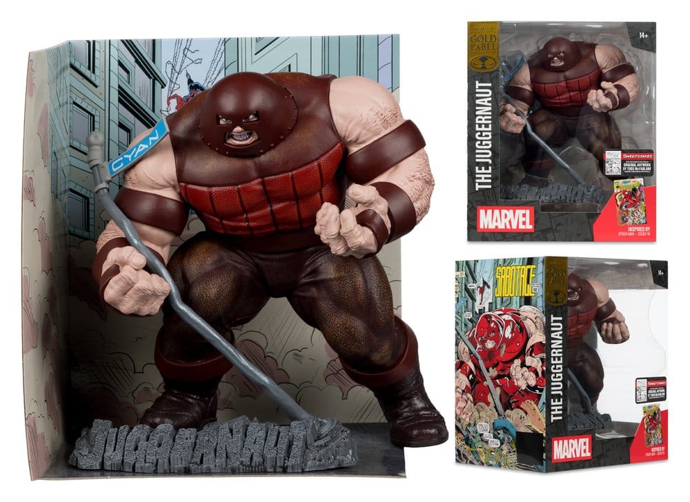 Marvel Collection statuette PVC 1/10 The Juggernaut (Spider-Man #16) Gold Label 17 cm