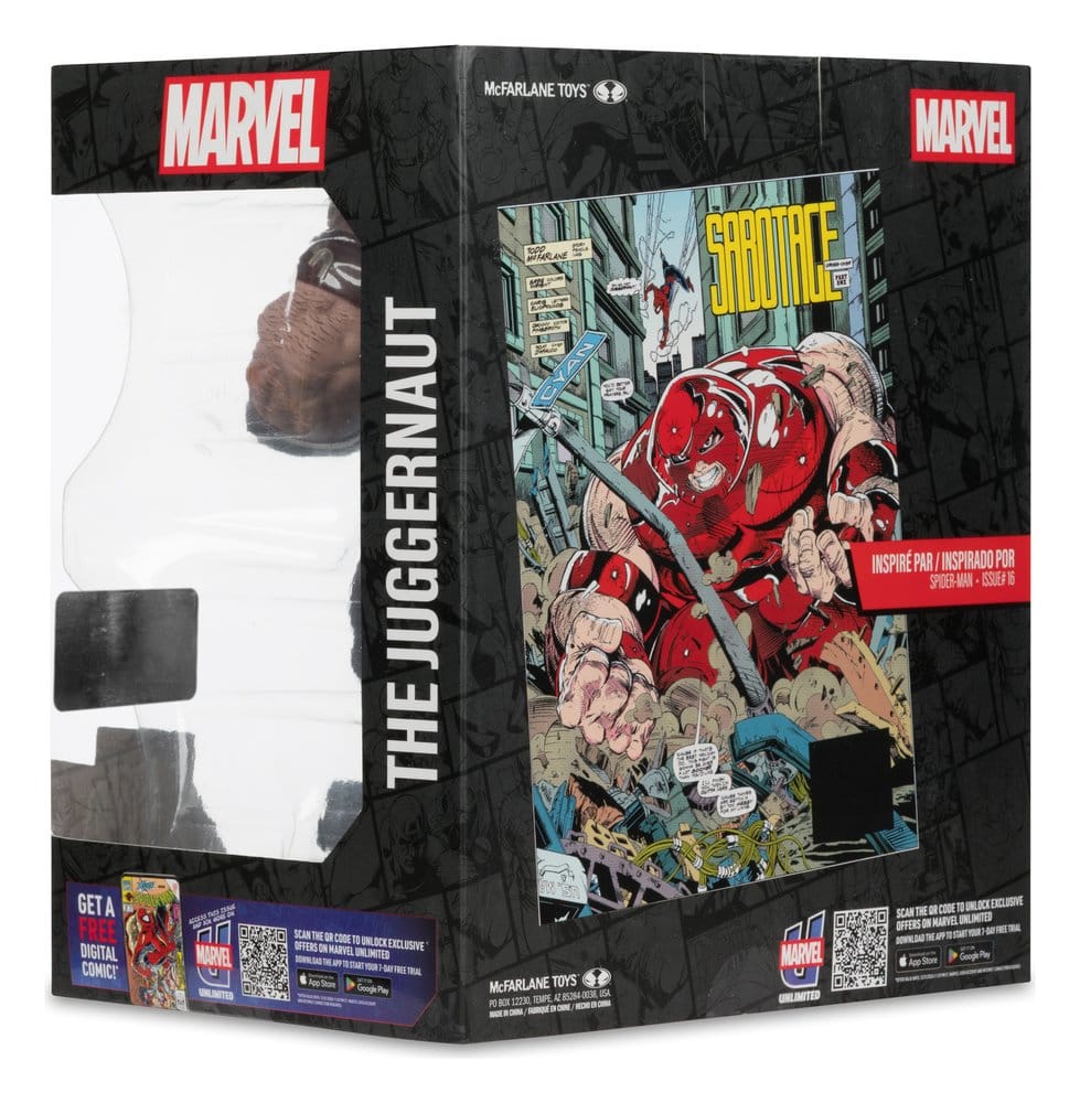 Marvel Collection statuette PVC 1/10 The Juggernaut (Spider-Man #16) Gold Label 17 cm