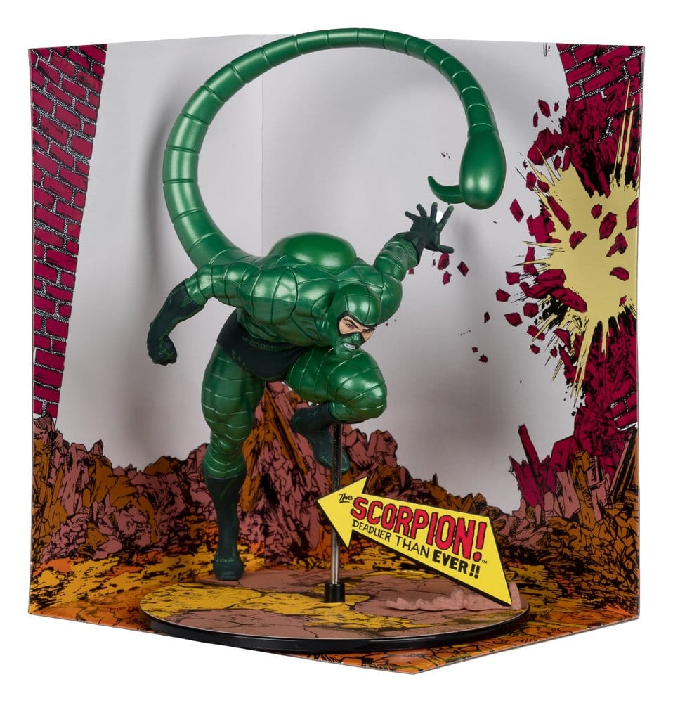 Marvel statuette PVC !/10 Scorpion (Metallic) (The Amazing Spider-Man #318) (Gold Label) 18 cm