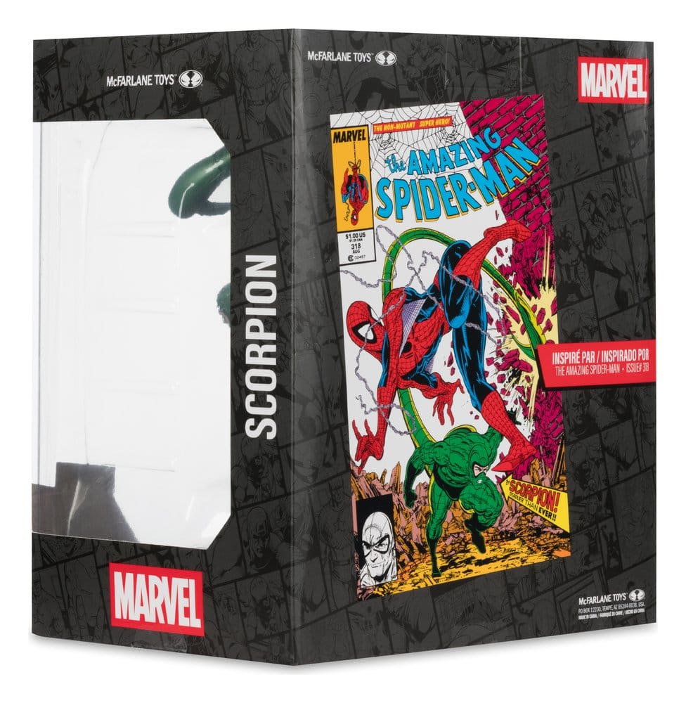 Marvel statuette PVC !/10 Scorpion (Metallic) (The Amazing Spider-Man #318) (Gold Label) 18 cm