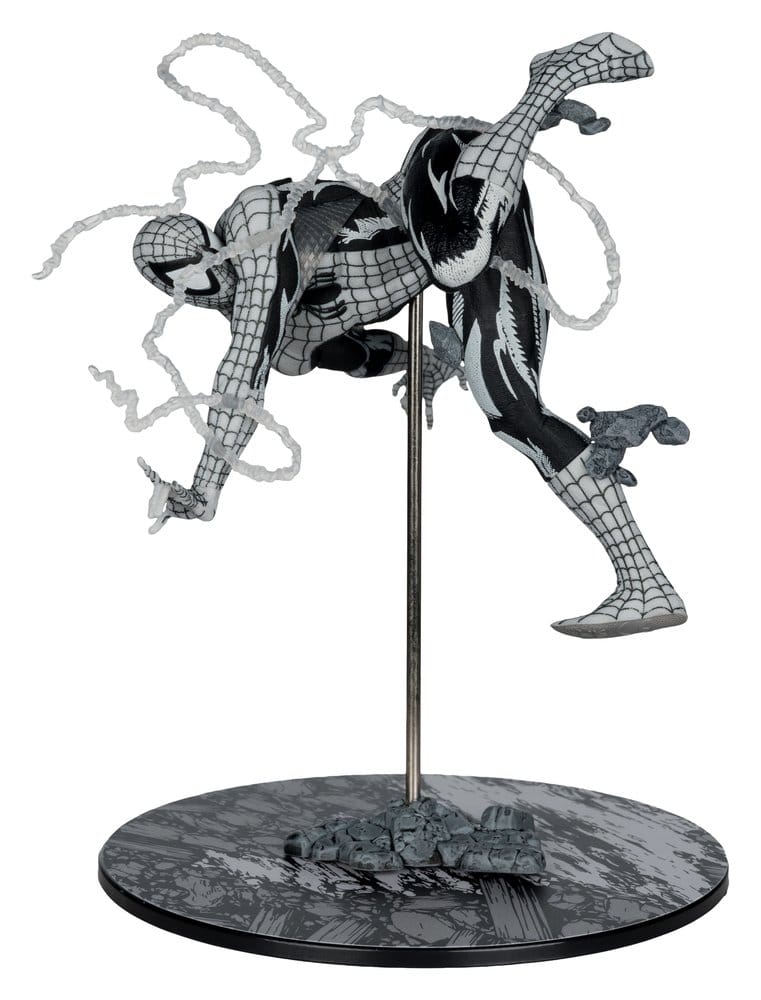 Marvel statuette PVC !/10 Spider-Man (Line Art) (The Amazing Spider-Man #318) (Gold Label) 17 cm