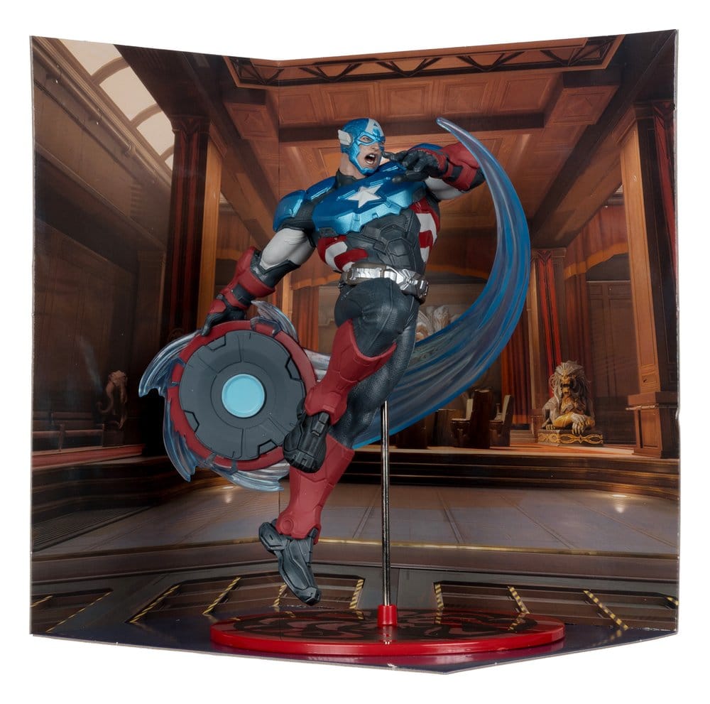 Marvel Rivals Collection figurine 1/10 Captain America 20 cm