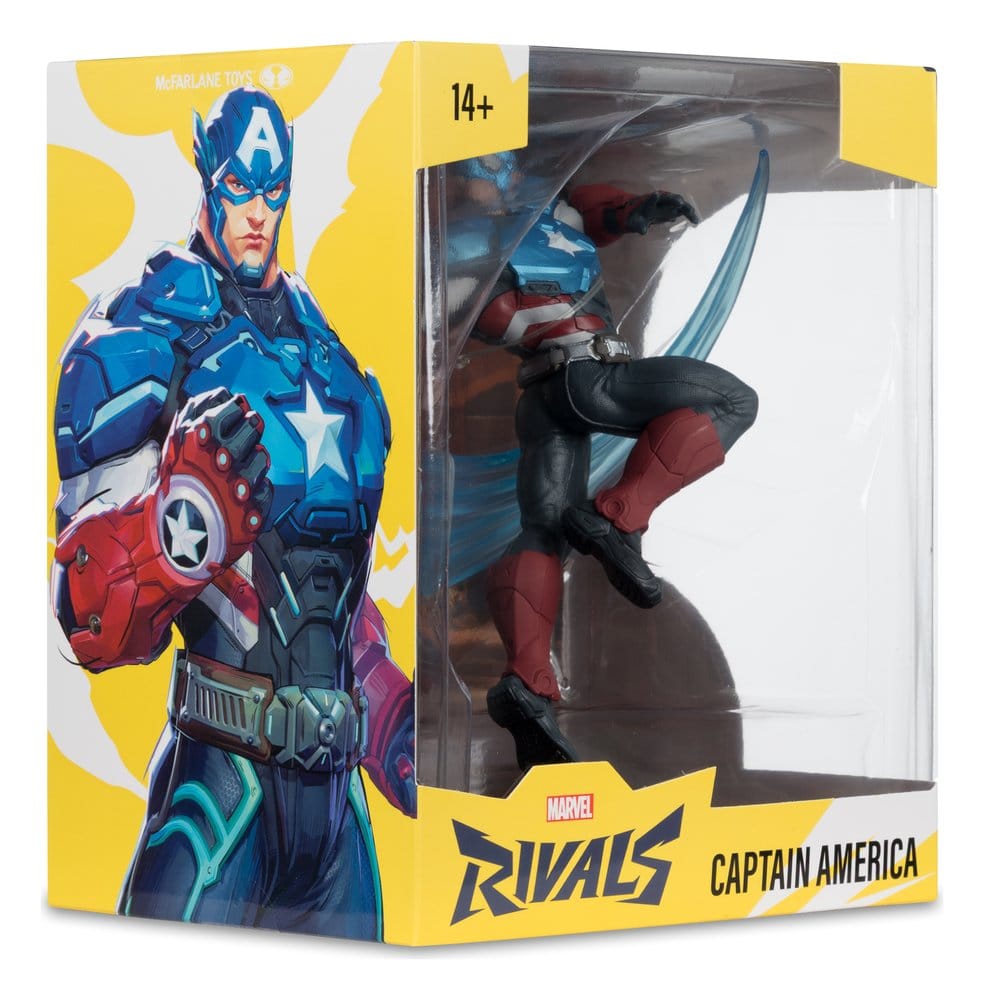 Marvel Rivals Collection figurine 1/10 Captain America 20 cm