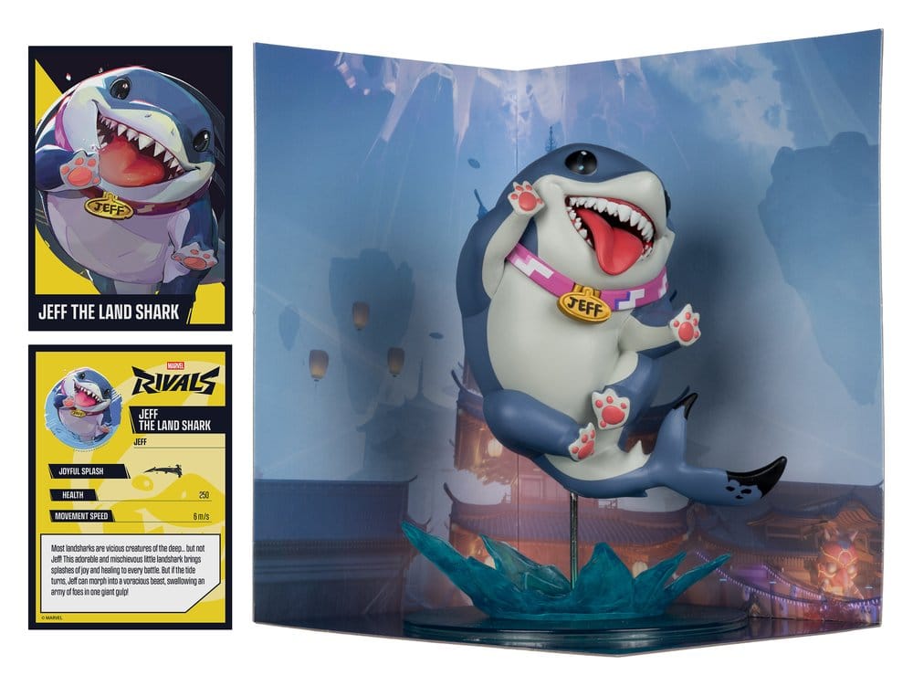 Marvel Rivals Collection Gamerverse figurine 1/10 Jeff The Land Shark 20 cm