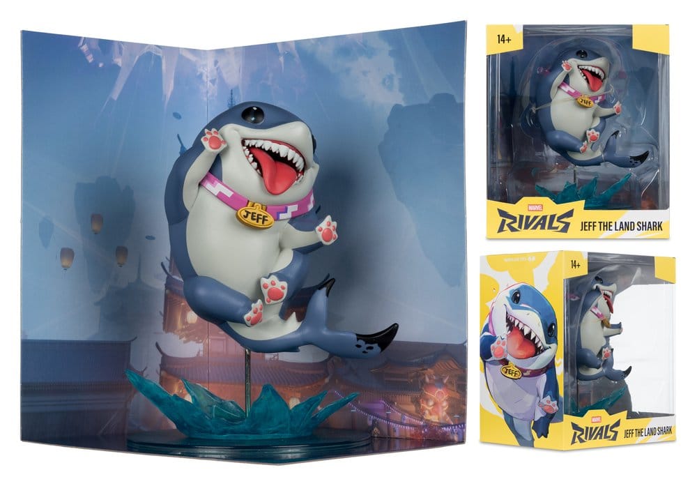 Marvel Rivals Collection Gamerverse figurine 1/10 Jeff The Land Shark 20 cm