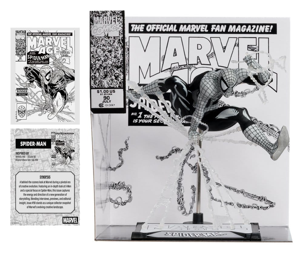 Marvel statuette PVC 1/10 Spider-Man (Marvel Age #90) (Line Art) 18 cm