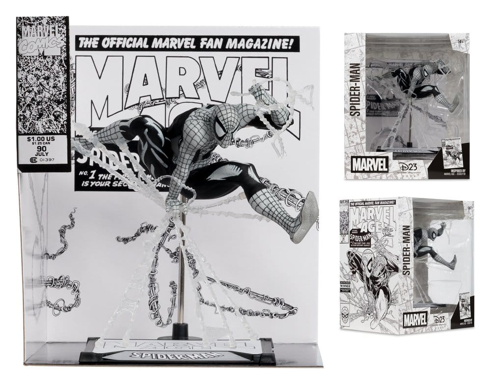 Marvel statuette PVC 1/10 Spider-Man (Marvel Age #90) (Line Art) 18 cm