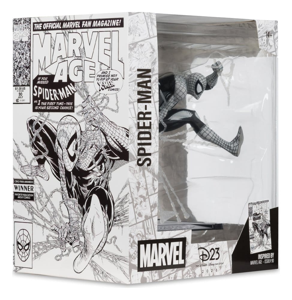 Marvel statuette PVC 1/10 Spider-Man (Marvel Age #90) (Line Art) 18 cm