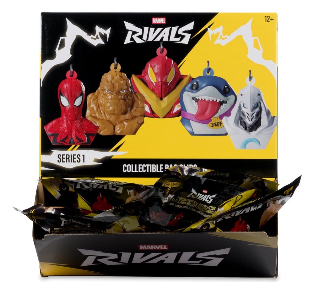 Marvel Rivals Porte-clés 6 cm Blind Bag Display (24)