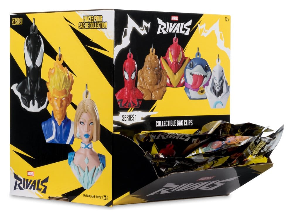 Marvel Rivals Porte-clés 6 cm Blind Bag Display (24)