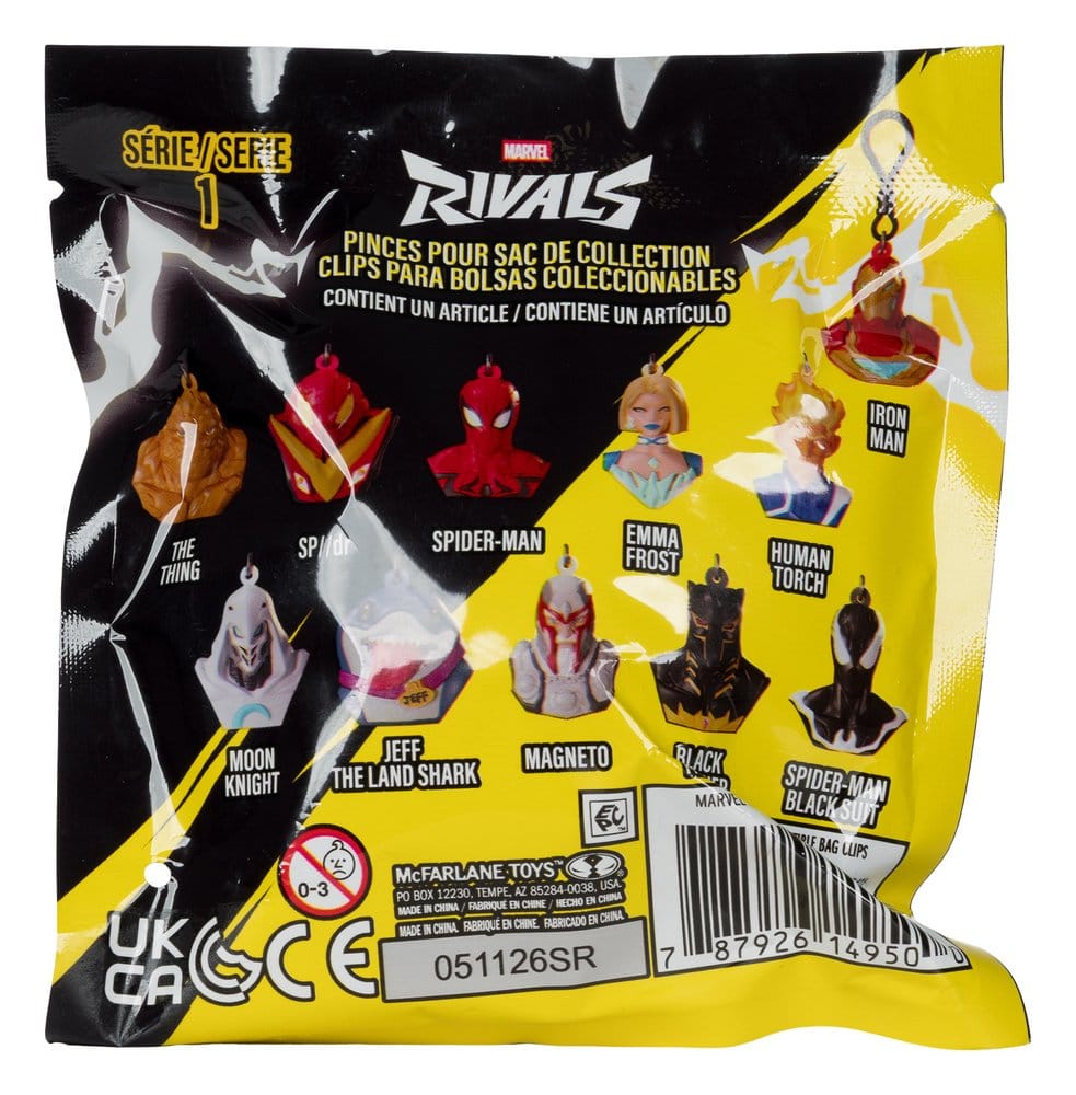 Marvel Rivals Porte-clés 6 cm Blind Bag Display (24)