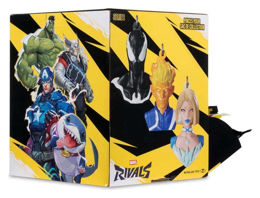 Marvel Rivals Porte-clés 6 cm Blind Bag Display (24)
