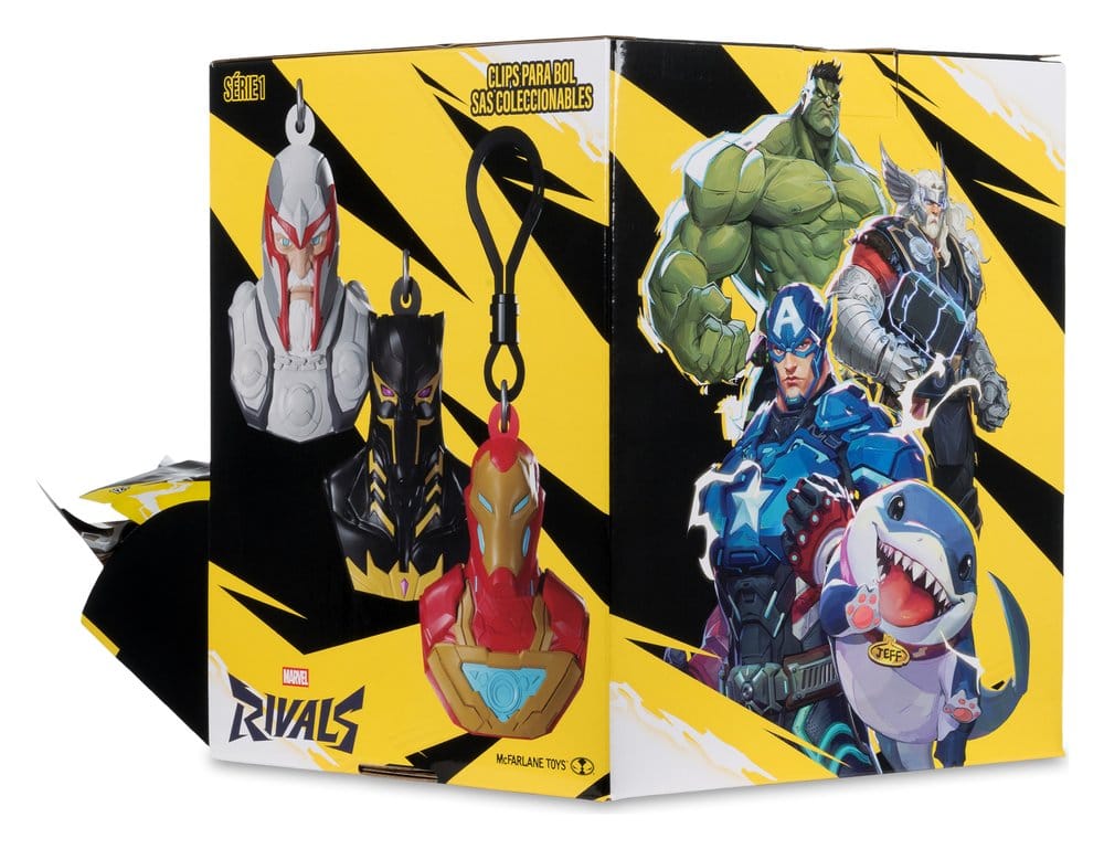 Marvel Rivals Porte-clés 6 cm Blind Bag Display (24)
