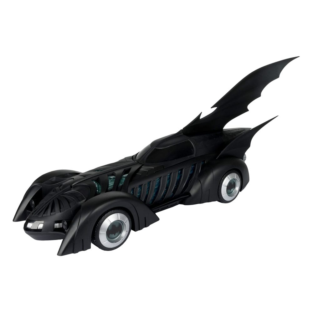 Batman Forever DC Multiverse figurine avec véhicule Alfred Pennyworth & Batmobile (Gold Label) 79 cm