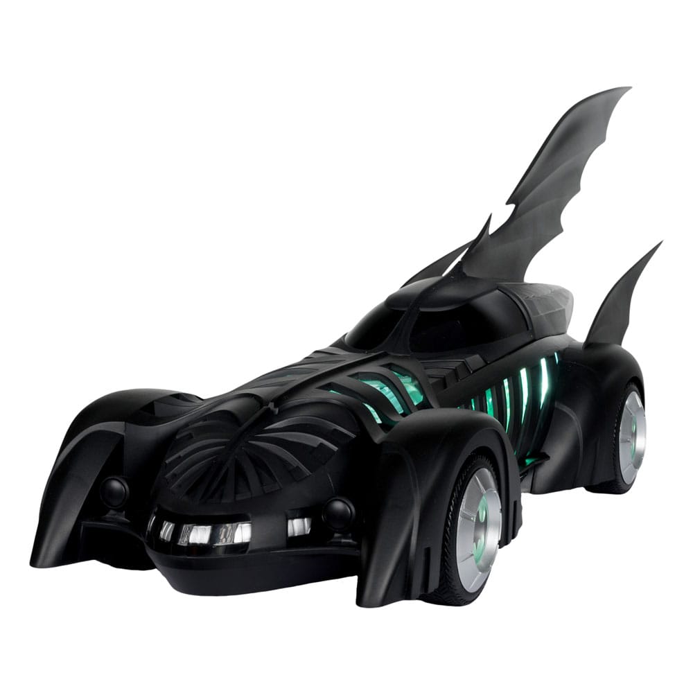 Batman Forever DC Multiverse figurine avec véhicule Alfred Pennyworth & Batmobile (Gold Label) 79 cm