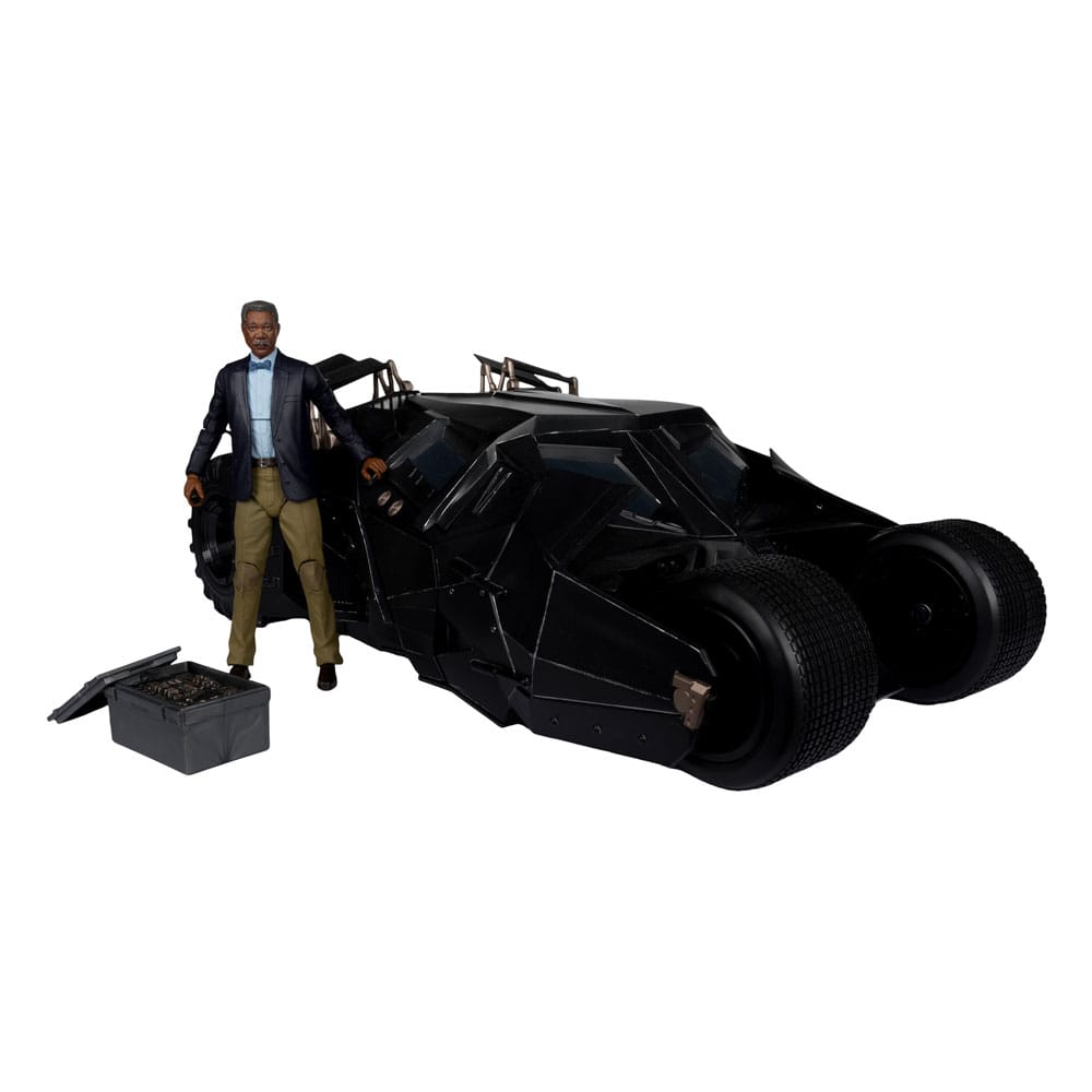 DC Multiverse véhicule Tumbler with Lucius Fox (The Dark Knight) (Gold Label)